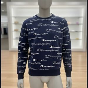Champion Men's Navy Sweater